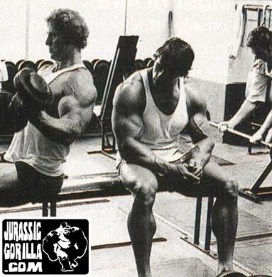 Ken Waller and Arnold Schwarzenegger