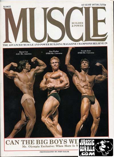 Ken Waller on the Cover of Joe Weider's Muscle Builder and Power 1977