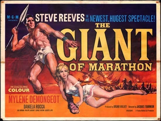 Mylene Demongeot stars with Steve Reeves in Giant of Marathon