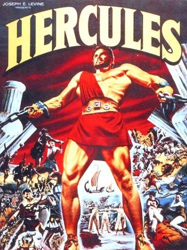 Hercules Poster featuring Steve Reeves