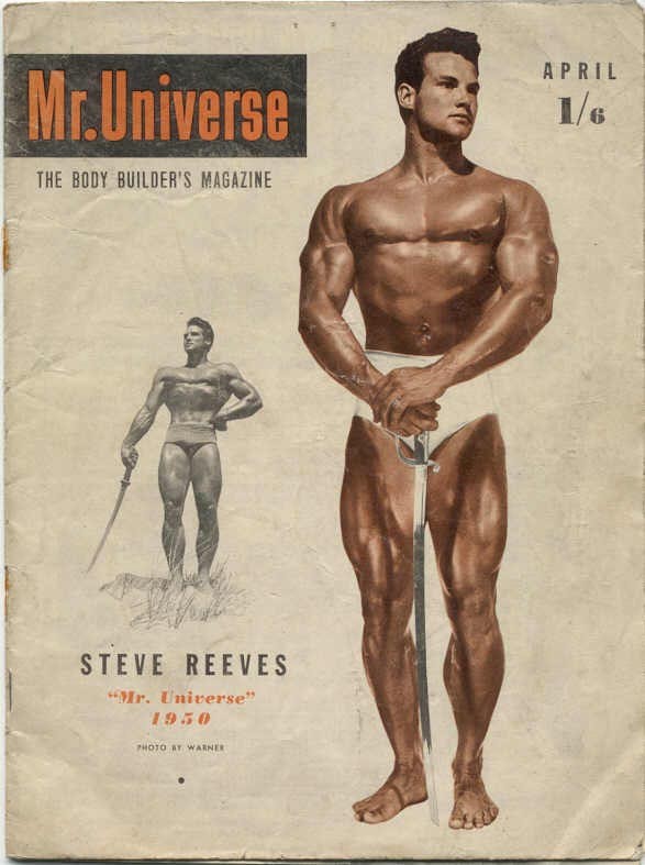 1950 Mr.Universe Steve Reeves