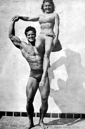 Steve Reeves lifts Pudgy Stockton